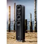 Phi5 MKII Loudspeakers // Pair (Black Ash)