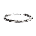 Dual Tone Tunnel Bracelet