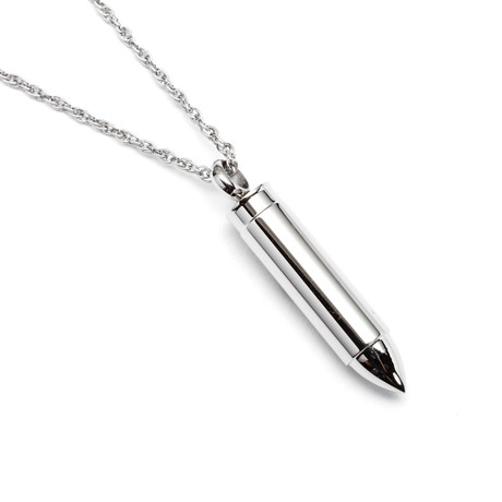 Bullet Necklace (Gold + Silver)