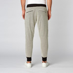 Waffle Knit Jogger // Black (L)