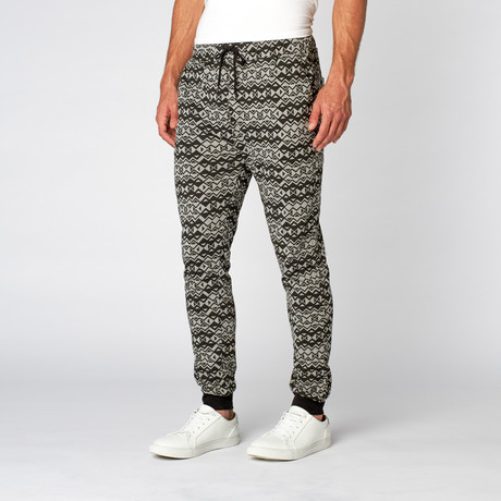 Knox Jogger  // Grey + Black (S)