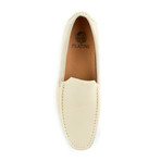 Pebbled Loafer // Off White (US: 9.5)