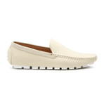 Pebbled Loafer // Off White (US: 9.5)