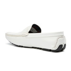 Buckle Strap Loafer // White (US: 8)