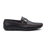 Buckle Strap Loafer // Black (US: 8.5)