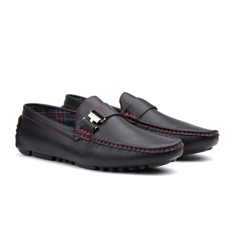 Buckle Strap Loafer // Black (US: 7)