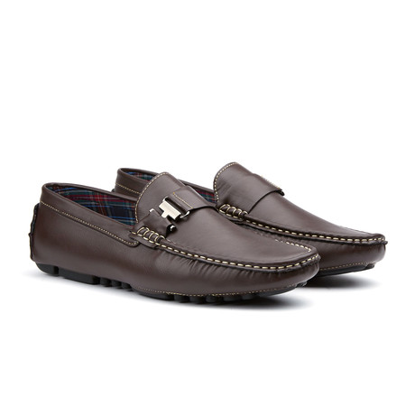 Buckle Strap Loafer // Coffee (US: 7)