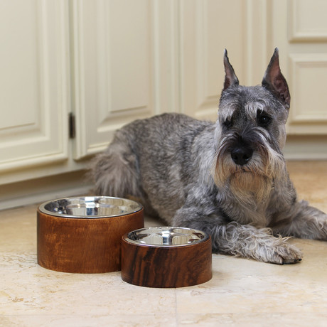 Anderson // Dog Bowl // Acacia Wood (Small)