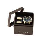 Cross Agency Chronograph + Cufflinks Set // CRSET-A002