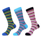 Striped Socks // Pack of 3