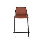 Sling Counter Stool (Walnut + Black)