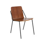 Sling Chair (Walnut + Black)