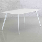 Airfoil Table // 71" (White)