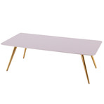 Airfoil Coffee Table (White)