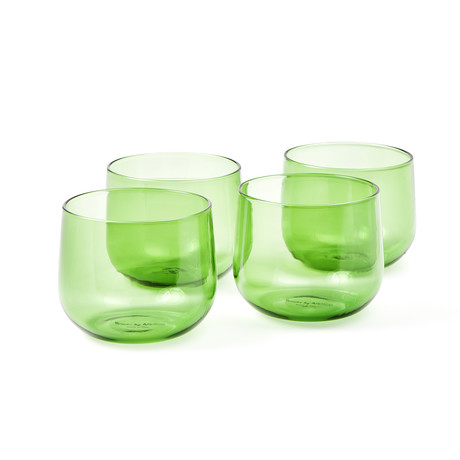 Small Glass // Set of 4 // Crudo (Transparent)