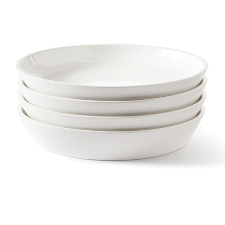 Ceramic Plate // Set of 4 // Crudo