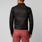 #530, Pivot Jacket // Coated Black (M)