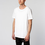 The Teamster Tee // White (L)