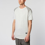 The DD Sweat Tee // Light Heather Grey (L)