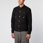 The Dusk Denim Jacket // Black Wash (S)