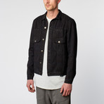 The Dusk Denim Jacket // Black Wash (S)