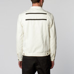 The Dusk Denim Jacket // White (M)