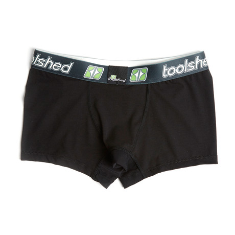 Micro Shed Dri Release Brief Short // Black (XS)