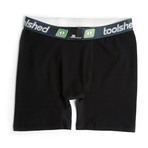 Half Shed Dri Release Boxer Brief // Black (XS)