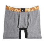 Desert Camo Half Shed Dri Release Boxer Brief // Grey (XS)