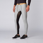 Desert Camo Full Shed Compression Pant // Silver (XS)