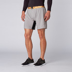 Traditional Desert Camo Boxer // Silver (XS)