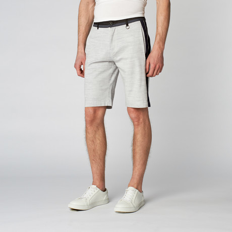 Bold Shorts // Light Grey + Navy + Black (30)