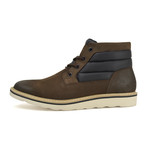 Hunter Mid Boots // Dark Brown + Black (US: 12)