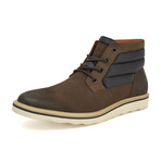 Hunter Mid Boots // Dark Brown + Black (US: 12)