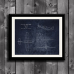 P-51 Mustang Blueprint