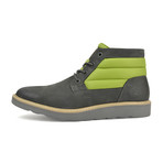 Hunter Mid Boots // Dark Grey + Sea Green (US: 9.5)