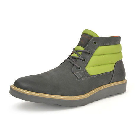 Hunter Mid Boots // Dark Grey + Sea Green (US: 8)