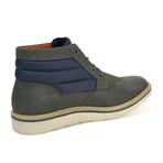 Hunter Mid Boots // Light Grey + Navy (US: 9.5)