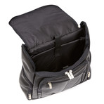 Vaquetta Nappa Laptop Backpack // Black