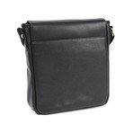 Leather Crossbody Bag // Black