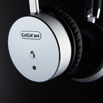 Diskin Tech Ultra Premium Headphones // Black + Silver