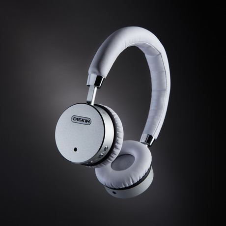 Diskin Tech Ultra Premium Headphones // White + Silver