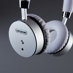 Diskin Tech Ultra Premium Headphones // White + Silver