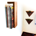 Floating Magazine Shelf