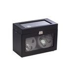 Leather Watch Winder + Storage Case