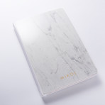 Marble Notebook // Carrara White