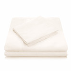 Tencel Sheet Set // Ivory // 4 Pieces (Full)