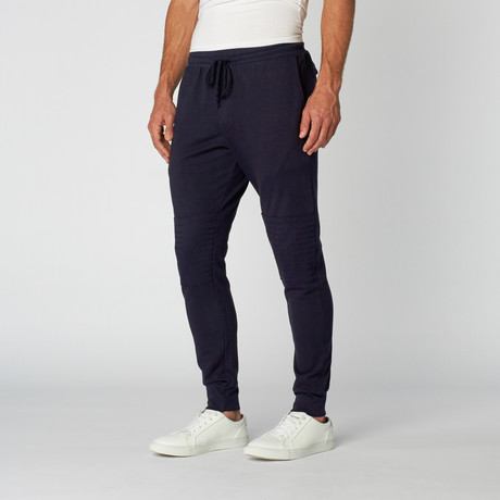 Tailored Joggers // Navy (S)