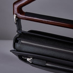 Elliot Taylor NY Briefcase // Hudson Red Handle