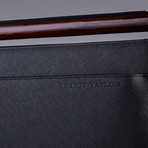 Elliot Taylor NY Briefcase // Hudson Red Handle